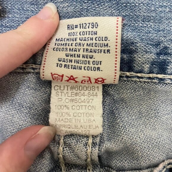 vintage True Religion Joey Big T distressed jeans - Picture 9 of 9